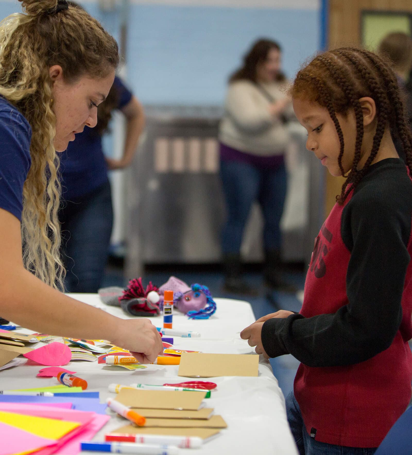 Bombas and Giving Partner Organizations offering new clean clothing to those who need them
