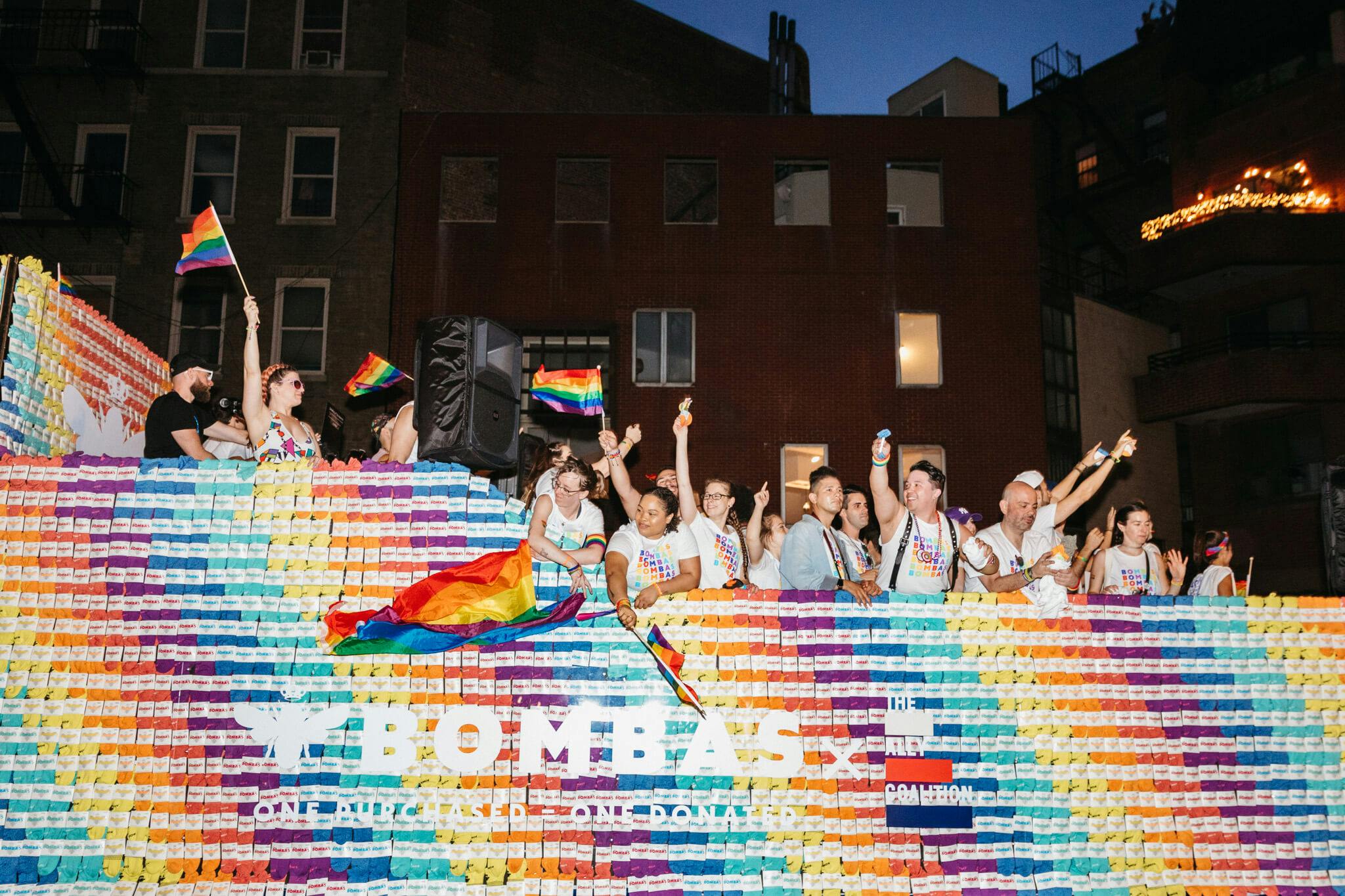The Bombas Pride Collection, made to directly support the LGBTQIA+ community